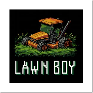 Lawn Boy Tractor Posters and Art